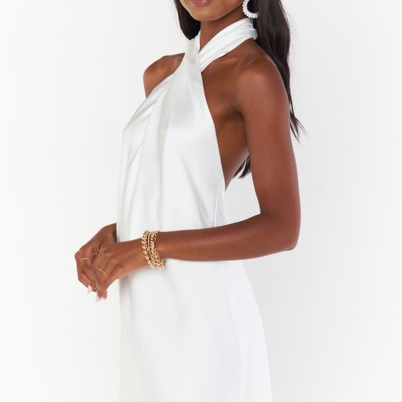 Jasmine Halter Mini Dress - Picture 2 of 8